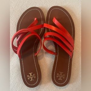 Red Tory Burch Sandal - Size 8 1/2
